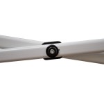 Caravan Canopy 21007800020 V-Series 2 10' x 10' Blue Slant Leg Instant Canopy
