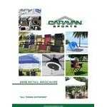 Caravan Canopy 21007800020 V-Series 2 10' x 10' Blue Slant Leg Instant Canopy