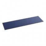 Lavex Needle Rib 3' x 10' Black Indoor Entrance Mat - 3/8