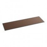 Lavex Needle Rib 3' x 10' Black Indoor Entrance Mat - 3/8