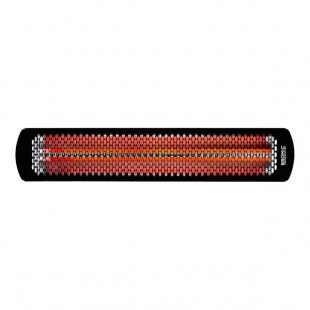 Bromic Heating BH0420033 Black Tungsten Smart-Heat Electric Outdoor Patio Heater - 220/240V, 6000W