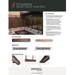 Bromic Heating BH0420033 Black Tungsten Smart-Heat Electric Outdoor Patio Heater - 220/240V, 6000W Bromic Heating BH0420033 Black Tungsten Smart-Heat Electric Outdoor Patio Heater - 220/240V, 6000W