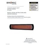 Bromic Heating BH0420033 Black Tungsten Smart-Heat Electric Outdoor Patio Heater - 220/240V, 6000W Bromic Heating BH0420033 Black Tungsten Smart-Heat Electric Outdoor Patio Heater - 220/240V, 6000W