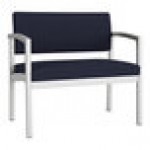 Lesro Lenox Steel Open House Navy Fabric Bariatric Guest Arm Chair Lesro Lenox Steel Open House Navy Fabric Bariatric Guest Arm Chair
