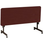 Correll Deluxe Flip Top Table, High Pressure Adjustable Height, 24 Correll Deluxe Flip Top Table, High Pressure Adjustable Height, 24