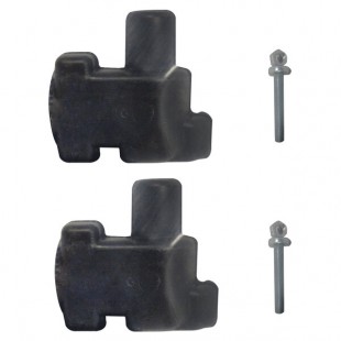 Grosfillex USSP0235 4 Piece Connector Pack - Black Grosfillex USSP0235 4 Piece Connector Pack - Black