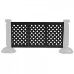 Grosfillex USSP0235 4 Piece Connector Pack - Black