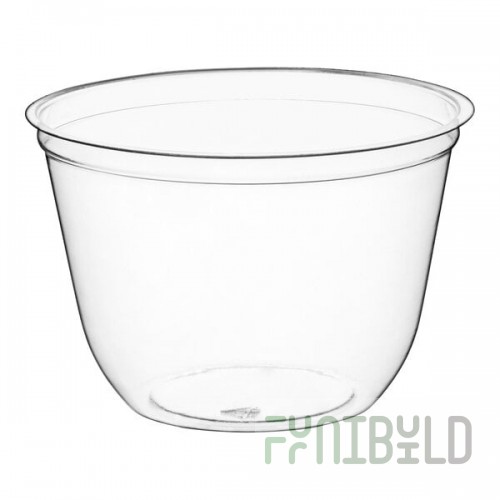 WNA Comet Signature 10 oz. Clear PET Plastic Dessert Cup - 1,000/Case