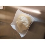 Fineline Wavetrends 132-WH White Plastic Serving Bowl 32 oz. - 50/Case