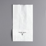 Bagcraft Packaging 300296 6 lb. Dubl-Wax® White Bag - 1,000/Case