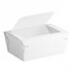 Bio-Pak 04BPPROTWM Protect Tamper-Evident White Paper #4 Windowed Take-Out Container 7 3/4 Bio-Pak 04BPPROTWM Protect Tamper-Evident White Paper #4 Windowed Take-Out Container 7 3/4