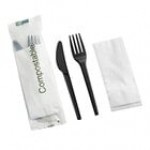 EcoChoice Wrapped Heavy Weight Compostable 6 1/2