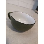 Acopa Embers 10 oz. Moss Green Matte Stoneware Cup - Sample Acopa Embers 10 oz. Moss Green Matte Stoneware Cup - Sample