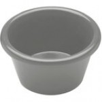 Elite Global Solutions R3SM Cottage Vintage California 3 oz. Hemlock Green Melamine Ramekin - 6/Case