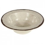 Elite Global Solutions R3SM Cottage Vintage California 3 oz. Hemlock Green Melamine Ramekin - 6/Case