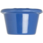Carlisle S27514 1.5 oz. Ocean Blue Smooth Melamine Ramekin - 48/Case