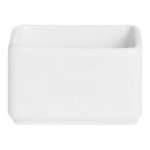 Varick A La Carte from Steelite International 2.25 oz. Bright White 3-Compartment Rectanglular Dish - 36/Case Varick A La Carte from Steelite International 2.25 oz. Bright White 3-Compartment Rectanglular Dish - 36/Case
