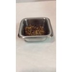 American Metalcraft SSC25 2.5 oz. Stainless Steel Square Sauce Cup - 12/Case
