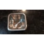 American Metalcraft SSC25 2.5 oz. Stainless Steel Square Sauce Cup - 12/Case