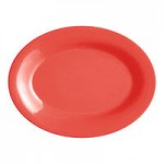 Acopa Foundations 2 oz. Orange Smooth Melamine Ramekin - 12/Case