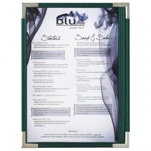 Menu Solutions RS33A GN SLV Royal 5 1/2 Menu Solutions RS33A GN SLV Royal 5 1/2