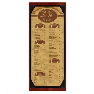 Menu Solutions WDPIX-BA Mahogany 4 1/4