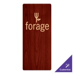 Menu Solutions WDPIX-BA Mahogany 4 1/4 Menu Solutions WDPIX-BA Mahogany 4 1/4