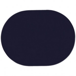 H. Risch, Inc. PLACEMATOVAL17X13BLUE 17