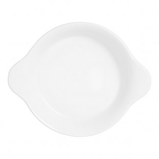 Varick A La Carte from Steelite International 12 oz. Bright White Shirred Egg Dish - 12/Case