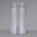 Carlisle 551207 Pebble Optic 12 oz. Clear SAN Plastic Tumbler - 24/Case Carlisle 551207 Pebble Optic 12 oz. Clear SAN Plastic Tumbler - 24/Case