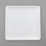 Elite Global Solutions M12514R-W Olympus 6.75 Qt. White Round Melamine Coupe Bowl