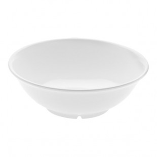 Carlisle 36 oz. White Footed Round Melamine Bowl - 12/Case Carlisle 36 oz. White Footed Round Melamine Bowl - 12/Case