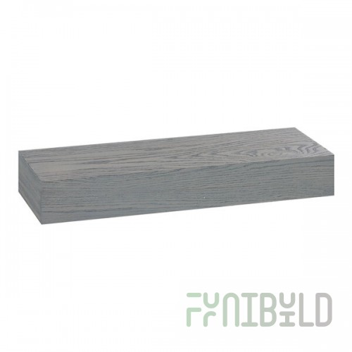 Cal-Mil 166-3-83 Ashwood Gray Oak Wood Rectangular Riser - 20