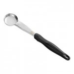Vollrath 6422520 Jacob's Pride® 5 oz. Black Perforated Oval Spoodle® Portion Spoon