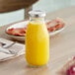 Acopa 10 oz. Customizable Glass Milk Bottle - 12/Case Acopa 10 oz. Customizable Glass Milk Bottle - 12/Case
