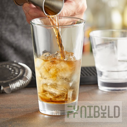 Pasabahce from Steelite International 14 oz. Rim Tempered Mixing Glass - 24/Case