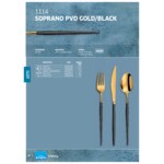 Amefa Soprano Gold and Black 7 15/16 Amefa Soprano Gold and Black 7 15/16