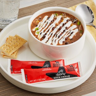 DairyStar Sour Cream Portion Pouches 1 oz. - 100/Case