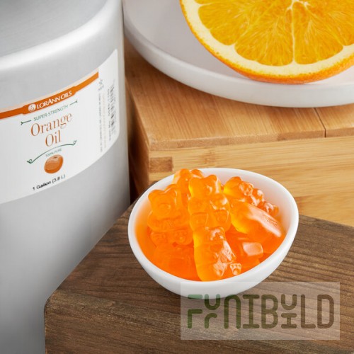 LorAnn Oils All-Natural Orange Super Strength Flavor 1 Gallon