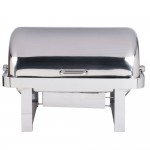 Vollrath 46350 9 Qt. Avenger Roll Top Chafer Full Size Vollrath 46350 9 Qt. Avenger Roll Top Chafer Full Size