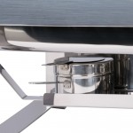 Vollrath 46350 9 Qt. Avenger Roll Top Chafer Full Size Vollrath 46350 9 Qt. Avenger Roll Top Chafer Full Size