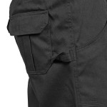Uncommon Chef 4102 Unisex Black Customizable Grunge Cargo Chef Pants - M