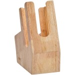 Acopa Wood 2-Section Tiered Cup and Lid Organizer