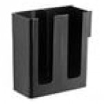 Acopa Wood 2-Section Tiered Cup and Lid Organizer