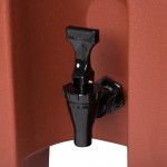 Cambro 1000LCD402 Camtainer® 11.75 Gallon Brick Red Insulated Beverage Dispenser Cambro 1000LCD402 Camtainer® 11.75 Gallon Brick Red Insulated Beverage Dispenser