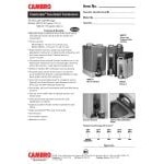 Cambro 1000LCD402 Camtainer® 11.75 Gallon Brick Red Insulated Beverage Dispenser Cambro 1000LCD402 Camtainer® 11.75 Gallon Brick Red Insulated Beverage Dispenser