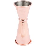 Barfly® M37003CP 1 oz. & 1.5 oz. Copper-Plated Japanese Style Jigger Barfly® M37003CP 1 oz. & 1.5 oz. Copper-Plated Japanese Style Jigger