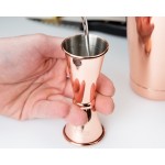 Barfly® M37003CP 1 oz. & 1.5 oz. Copper-Plated Japanese Style Jigger Barfly® M37003CP 1 oz. & 1.5 oz. Copper-Plated Japanese Style Jigger