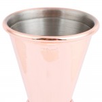 Barfly® M37003CP 1 oz. & 1.5 oz. Copper-Plated Japanese Style Jigger Barfly® M37003CP 1 oz. & 1.5 oz. Copper-Plated Japanese Style Jigger