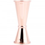 Barfly® M37003CP 1 oz. & 1.5 oz. Copper-Plated Japanese Style Jigger Barfly® M37003CP 1 oz. & 1.5 oz. Copper-Plated Japanese Style Jigger